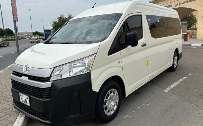 14 seater Minibus . Charter minibus Rental Services Dubai and all over UAE