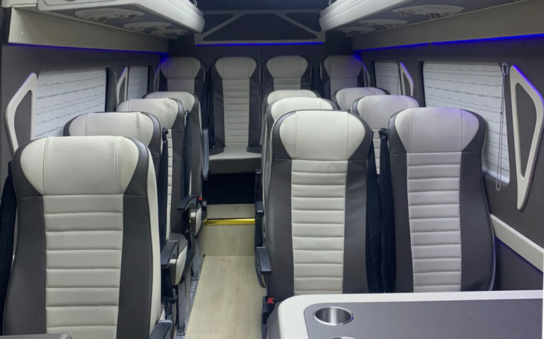 Rent a minibus in Dubai and experience the ultimate flexibility and comfort for your group travels.